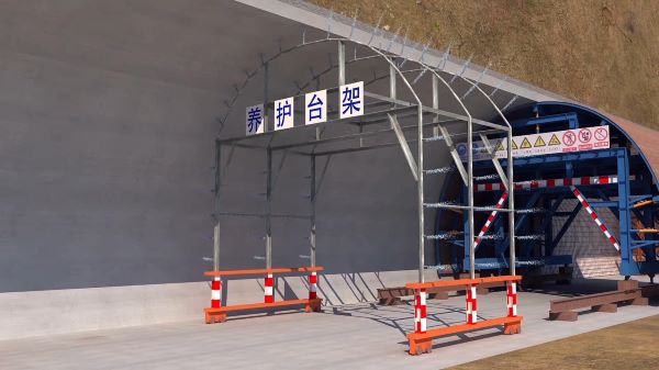 滴道区隧道施工动画制作公司 - 隧道施工工艺和施工方法 - 隧道施工汇报动画视频 - bim 工程施工动画